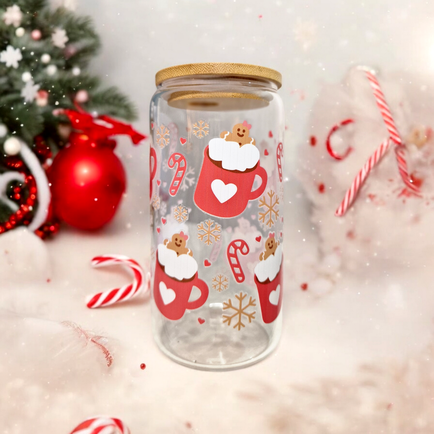 Verre 16 oz (473ml) - L'envolée des saveurs de Noël Édition Limitée