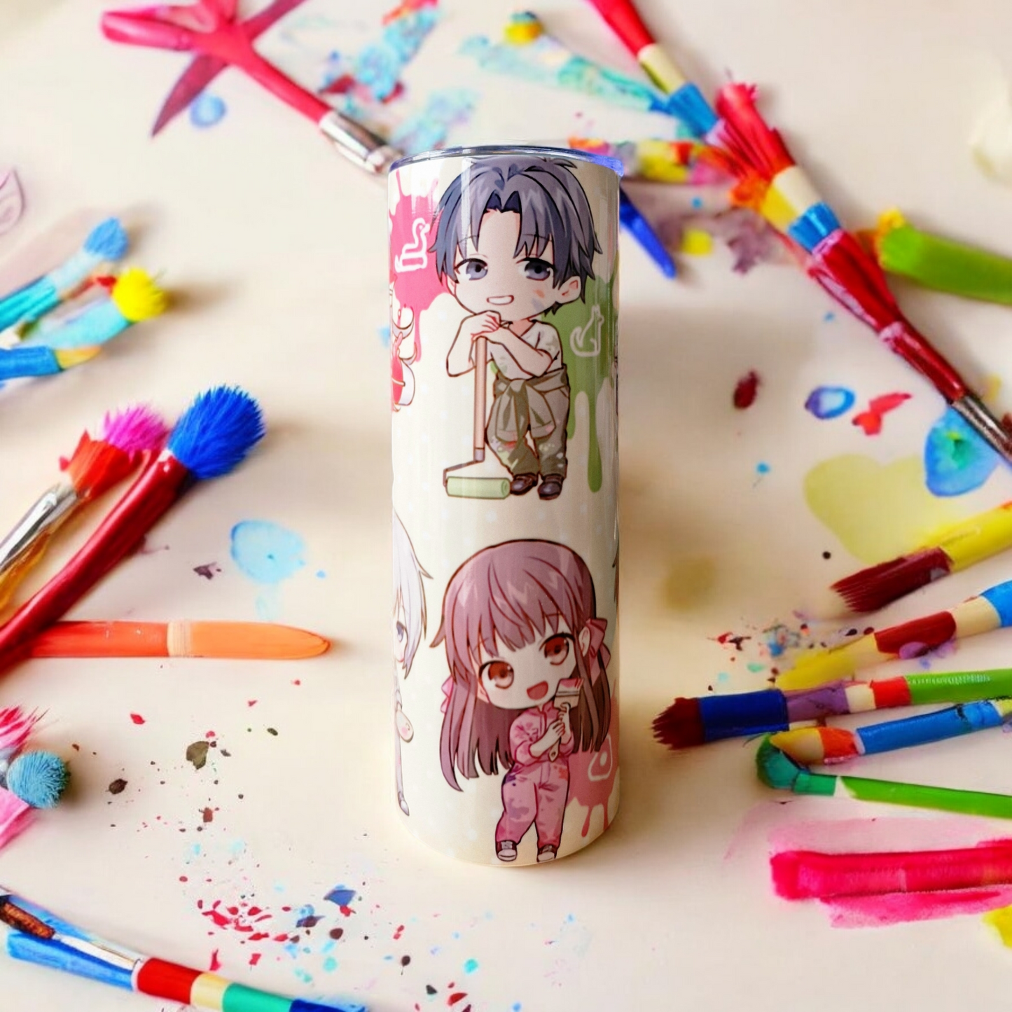 Tumbler Chibi Charmant 20 oz (590ml) – Édition Fruits Basket