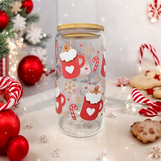 Verre 16 oz (473ml) - L'envolée des saveurs de Noël Édition Limitée