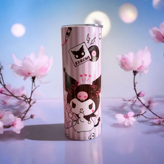 Tumbler Kuromi – Un Tumbler Kawaii et Rebelle