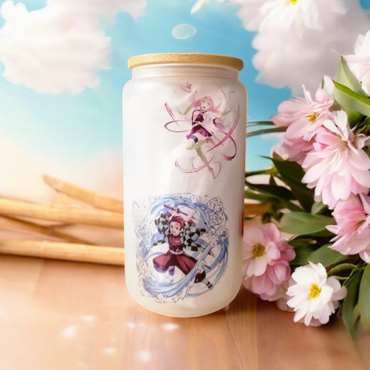 Verre Givré 16 oz (473ml) - Demon Slayer Édition Unique