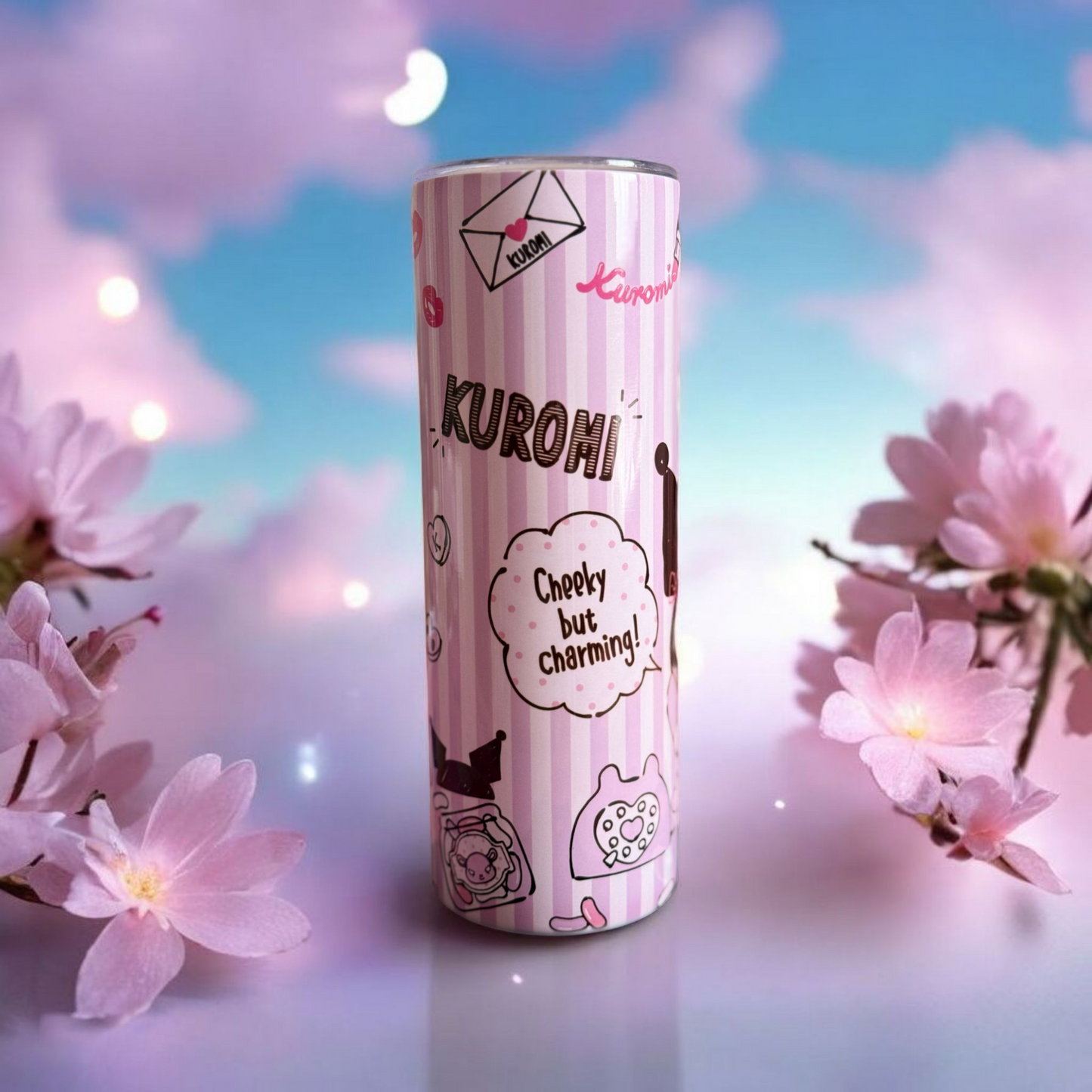 Tumbler Kuromi – Un Tumbler Kawaii et Rebelle