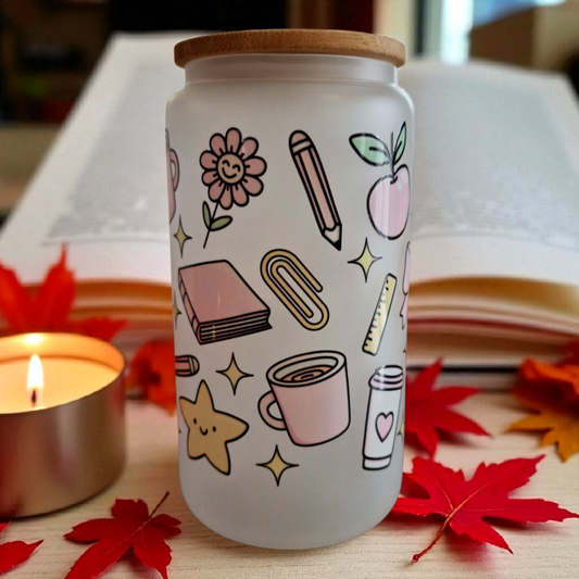 Verre givré 16oz (473ml) - kawaii girly 🎀