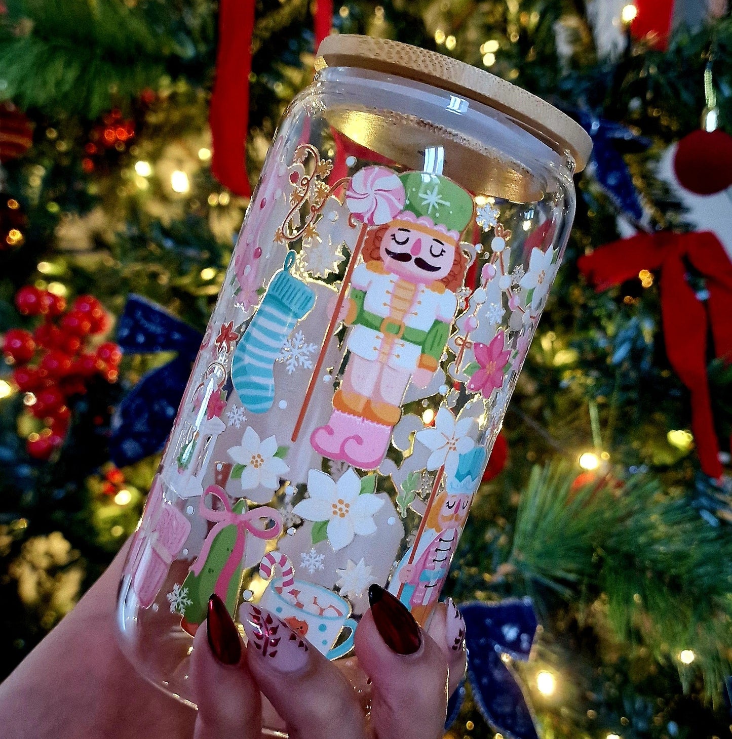 🎀 Verre 16 oz ( 473ml ) - Casse-Noisette & Ballerine enchantée Édition Limitée