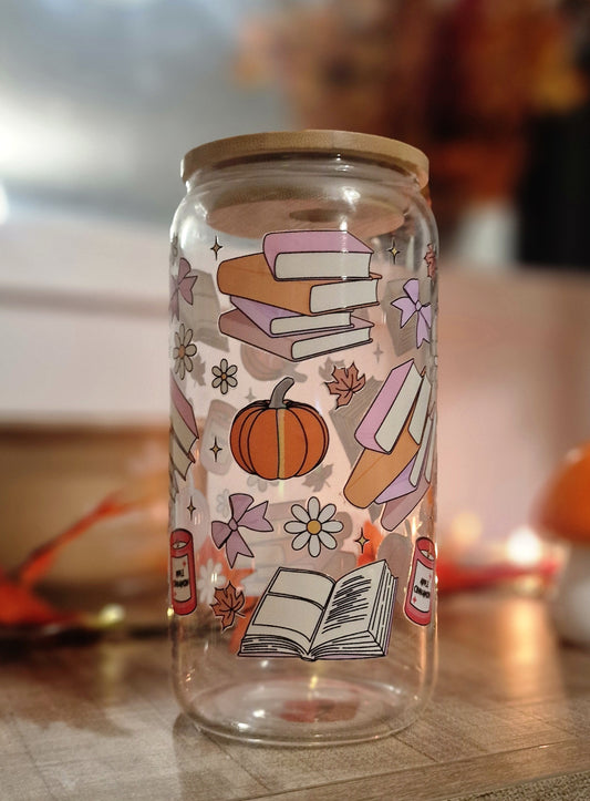 Verre 16 oz (473ml) - 🍂Cozy Fall🍁